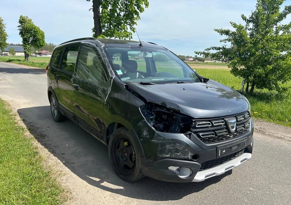 Dacia Lodgy cena 36000 przebieg: 14453, rok produkcji 2022 z Gościno małe 137